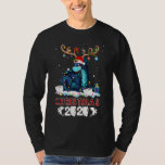 Dragon Reindeer Mask  Matching Family Christmas 20 T-Shirt