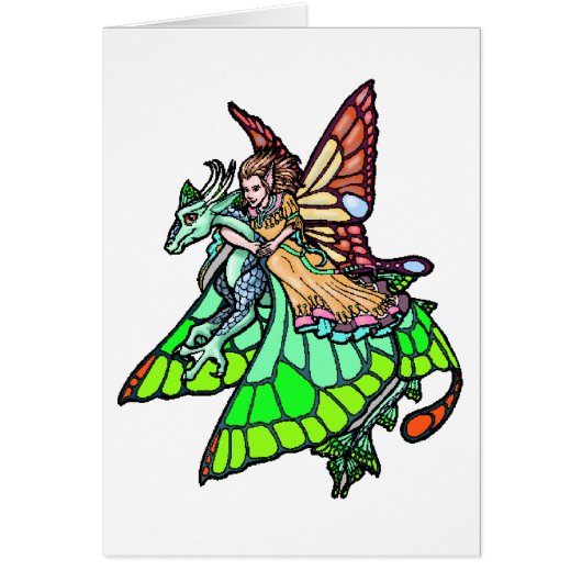 Dragon Rider Fairy Cards (Front)