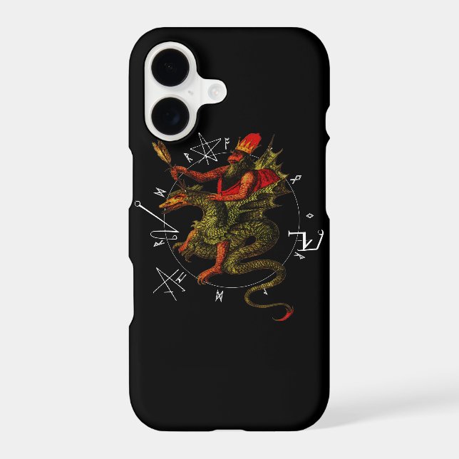 Dragon Rider Iphone Case (Back)
