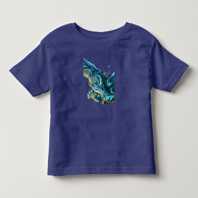 Dragon Rider Painting Toddler T-shirt (Front)