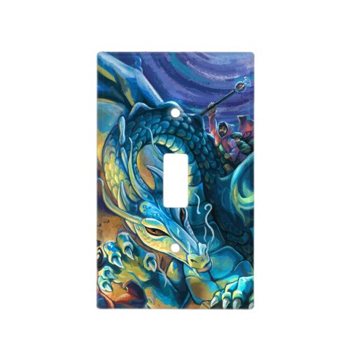 Dragon Rider Poster Light Switch Cover