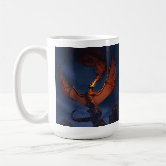 Dragon Roar Coffee Mug (Left)