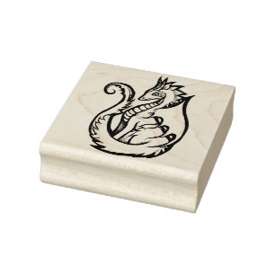 Dragon                                        rubber stamp