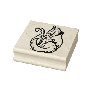 Dragon                                        rubber stamp