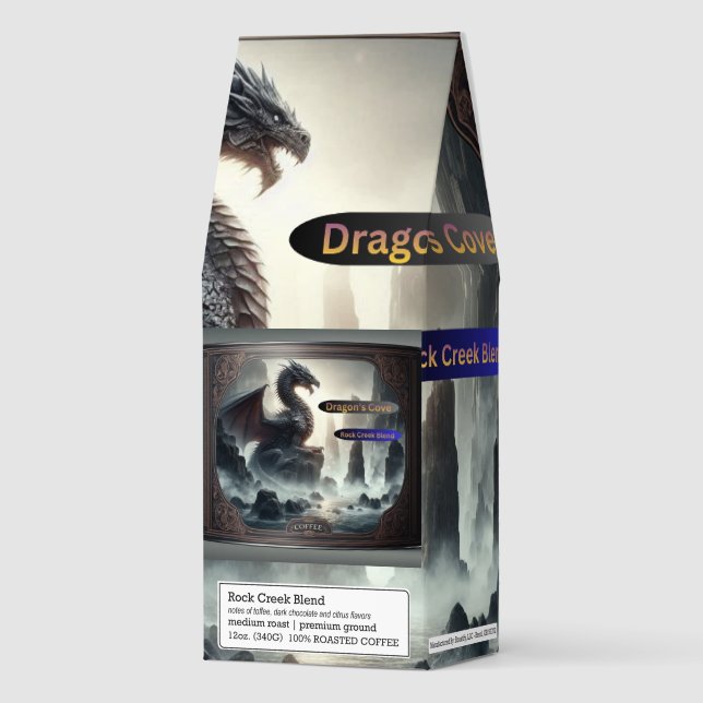 DRAGON’S COVE ROASTED COFFEE (Front)