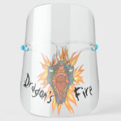 Dragon’s Fire Face Shield (Front)