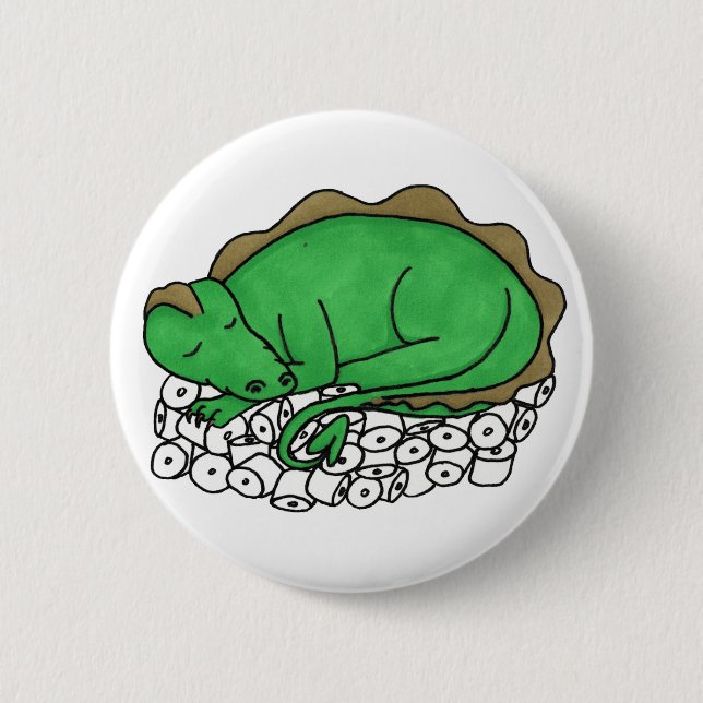 Dragon’s Hoard Button (Front)