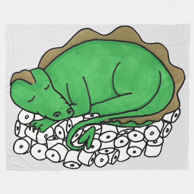 Dragon’s Hoard Fleece Blanket (Front (Horizontal))