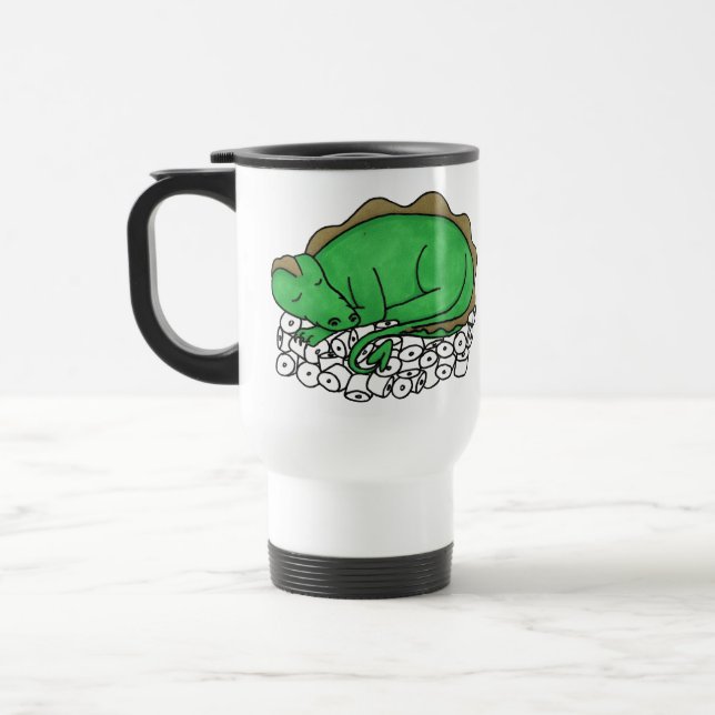 Dragon’s Hoard Travel Mug (Left)