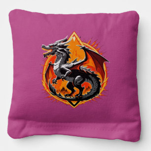 Dragon’s Wrath: The Samurai Awakens / Vintage Art Cornhole Bags
