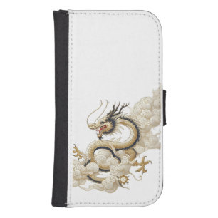 Dragon galaxy s4 wallet case