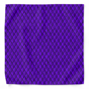 Dragon Scale Armor Royal Purple Bandana