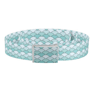 Dragon Scales, Fans, Waves, Seigaiha, Blue Belt