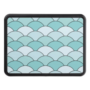 Dragon Scales, Fans, Waves, Seigaiha, Blue Hitch Cover