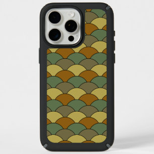 Dragon Scales, Fans, Waves, Seigaiha, Camouflage iPhone 15 Pro Max Case