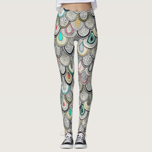 dragon scales leggings