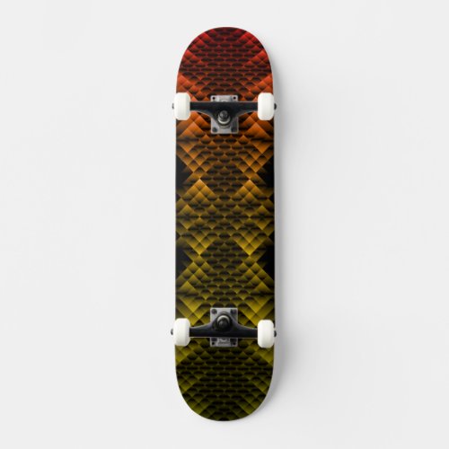 Dragon Scales Skateboard _ Custom Design