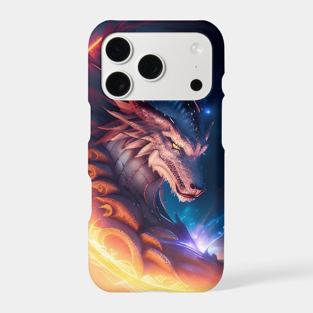 Dragon Scape Fire Night Iphone Case (Back)