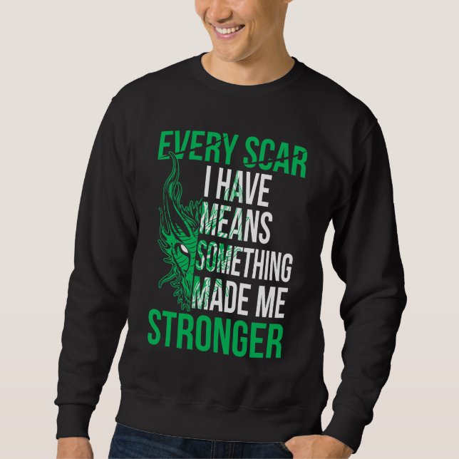 Dragon scar dark sweat sweatshirt (Front)