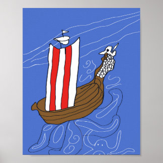 Dragon Ship Poster