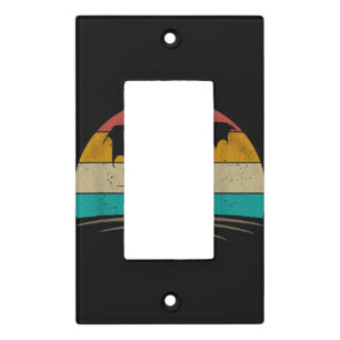 Dragon Shirt Retro Vintage Dragon Mythical Creatur Light Switch Cover