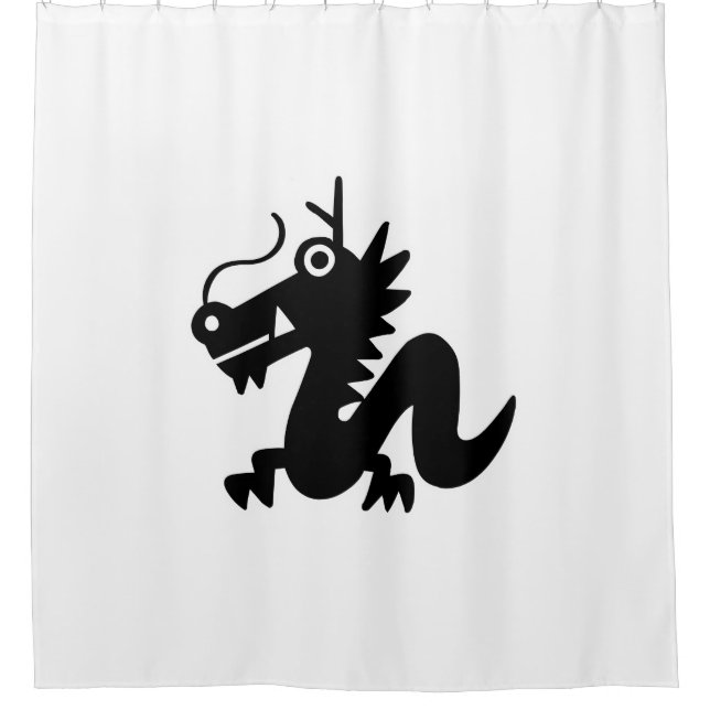 Dragon Shower Curtain (Front)