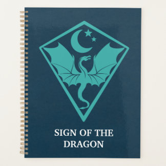 Dragon Sigil Symbol Shield Planner