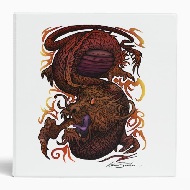 Dragon (Signature Design) Binder (Front)