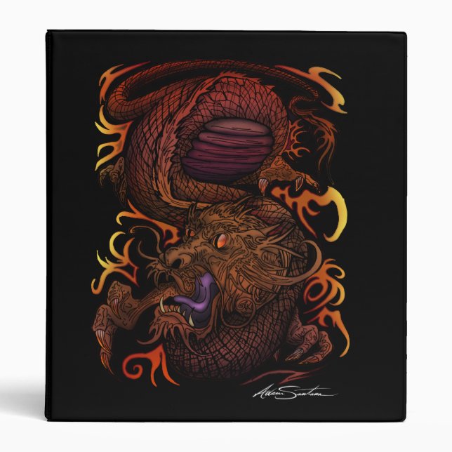 Dragon (Signature Design) Binder (Front)
