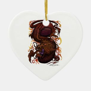 Dragon (Signature Design) Ceramic Ornament