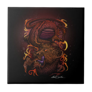 Dragon (Signature Design) Ceramic Tile