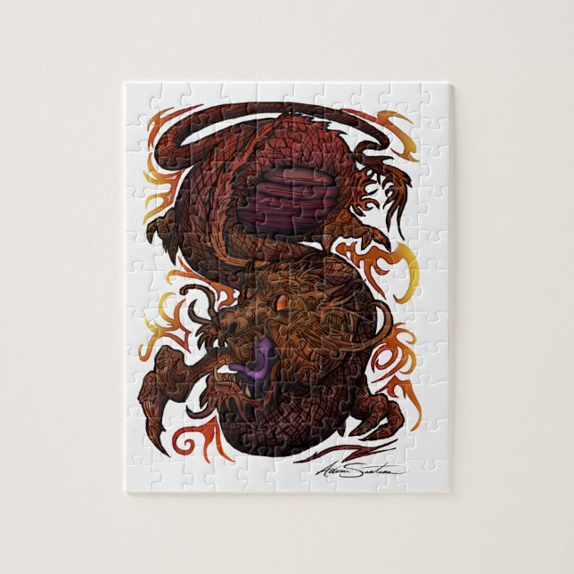 Dragon (Signature Design) Jigsaw Puzzle (Vertical)