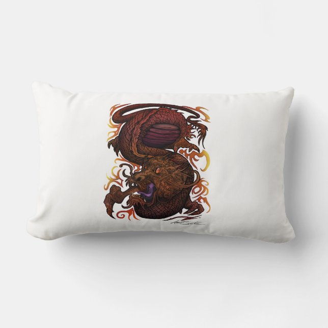 Dragon (Signature Design) Lumbar Pillow (Front)