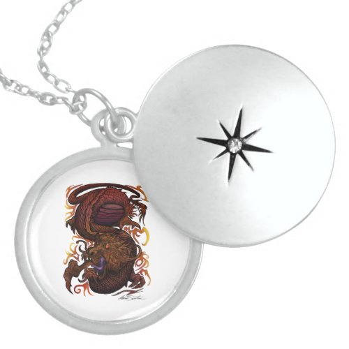 Dragon Signature Design Sterling Silver Necklace