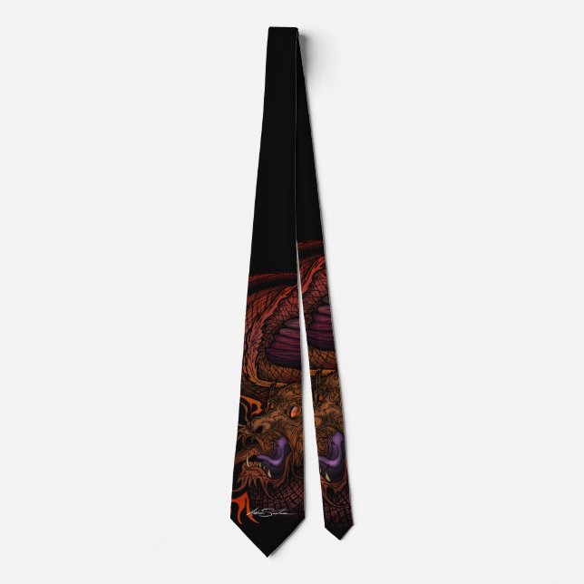 Dragon (Signature Design) Tie (Front)