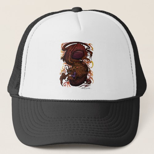 Dragon Signature Design Trucker Hat