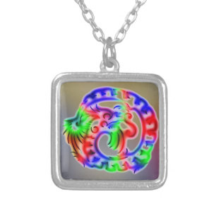 Dragon Silver Plated Necklace