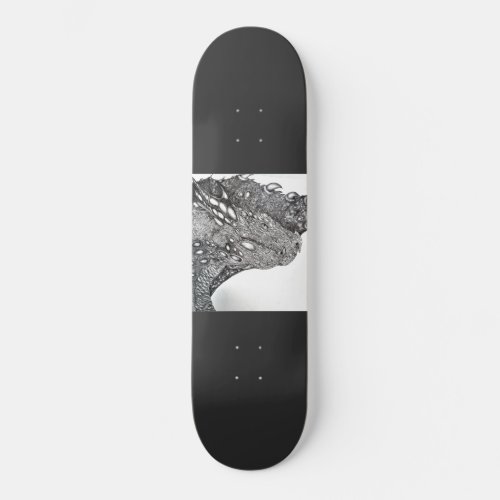 Dragon Skateboard Deck by Samira Sperry