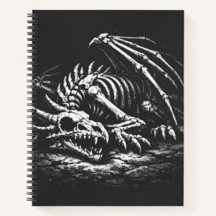 Dragon Skeleton — by BurnsInHell Notebook