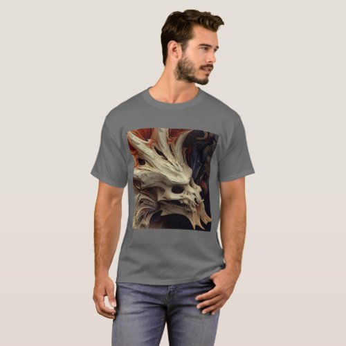 Dragon Skull  Dragon Slayer T_Shirt