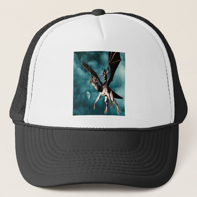 Dragon Sky Warrior Trucker Hat (Front)