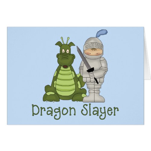 Dragon Slayer Blank Card