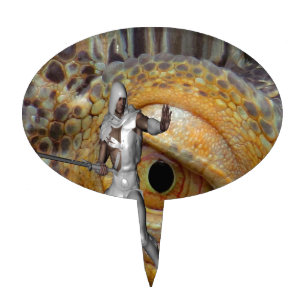 Dragon Slayer Cake Topper