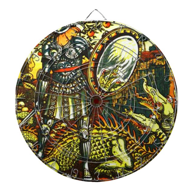 "Dragon Slayer" Dart Board (Front)
