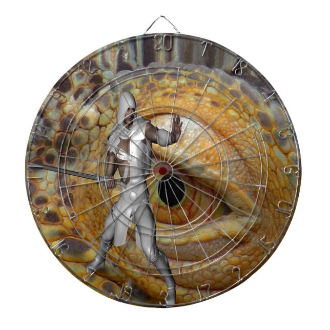 Dragon Slayer Dartboard With Darts (Front)