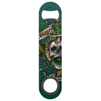 Dragon Slayer Elite Speed Bottle Opener by themonsterstore at Zazzle