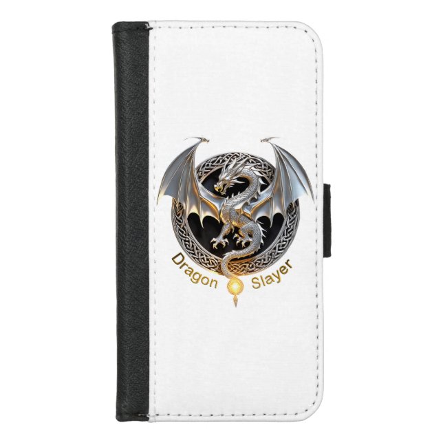 Dragon Slayer iPhone Wallet Case (Front)