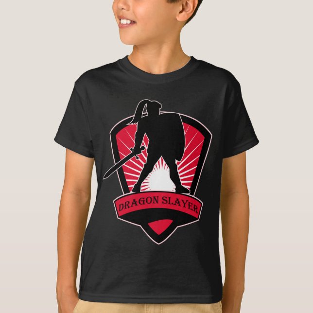 Dragon Slayer Knight  Clothing T-Shirt (Front)