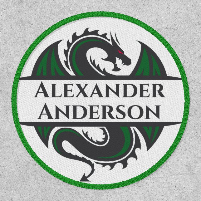Dragon Slayer Personalize Patch (Front)