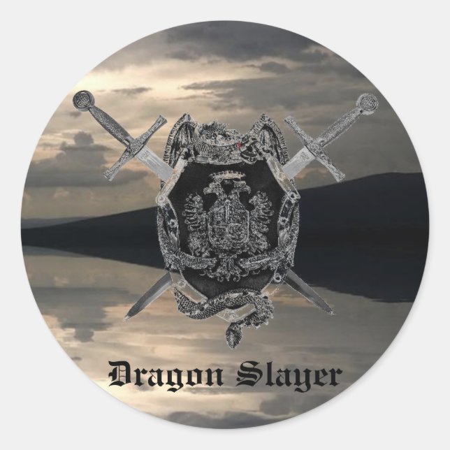 Dragon Slayer Sticker (Front)
